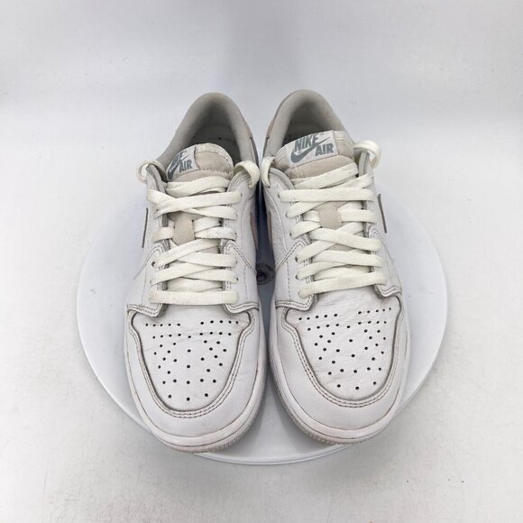 Nike Air Jordan 1 Low  Men Size 8 CZ0790-100 White Grey Particle Grey Shoes - Picture 3 of 15